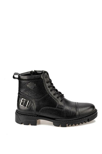 Kinetix Dida 9pr Genuine Leather Winter Black Men's Boots
