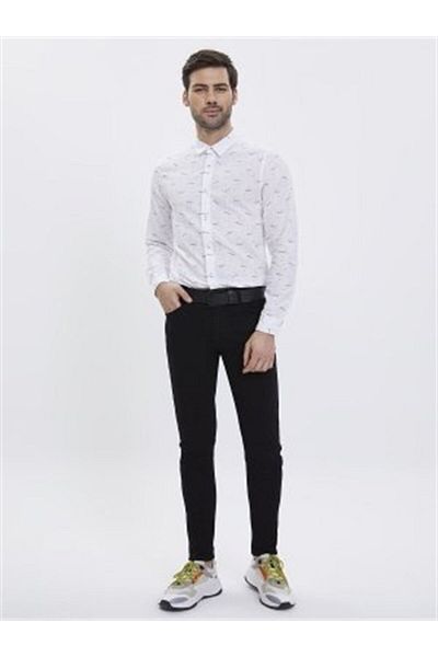 Loft Rıcardo Denim Super Slim Fit Men's Trousers/Black/33/34 Size