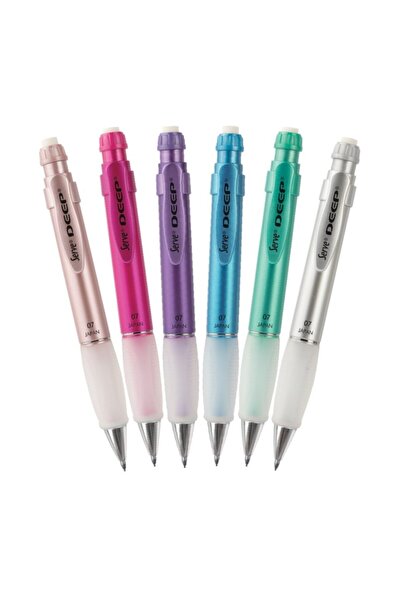 Serve Versatil Kalem (mekanik Kurşun Kalem) Deep Metalik 0,7mm Deep72mtl-p (72 Li Paket)