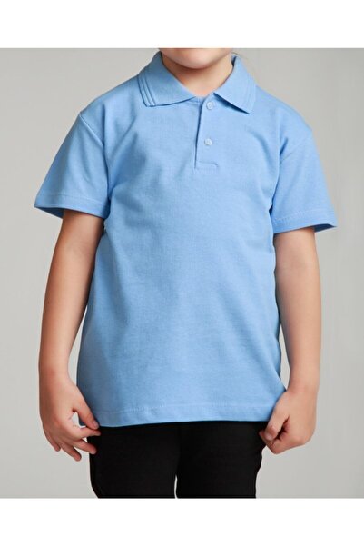 NACAR STORE تي شيرت مدرسي بأكمام قصيرة وياقة بولو للفتيات