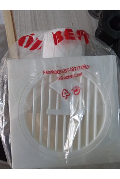 ÖZBEST 10x10 50 Cm Yer Sifonu Yandan Çıkışlı