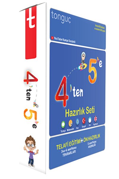 Tonguç Akademi *güncel* 4'ten 5'e Hazırlık Setı-tonguç