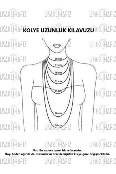 Uşaklıhafız kuyumculuk 14 Ayar Altın Zincir Kolye 65 cm
