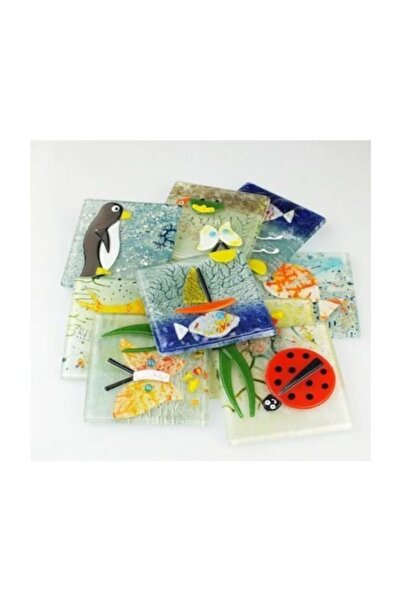 Hellove Cam Gider Kapağı Süsü Banyo Gider Kapak Süsü 5 Adet Birden