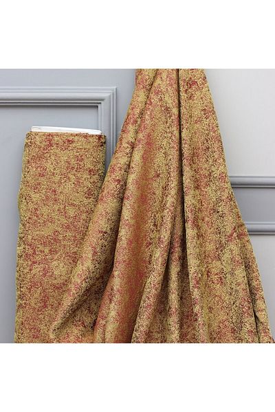 LEVENT ÖZEL Jacquard Background Curtain Fabric 100x280 Dejavu