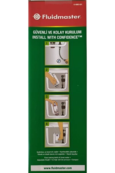 Fluidmaster Rezervuar Iç Takım Kıt 400 & 550 K-400e-031