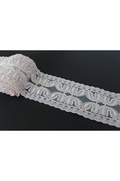 Brode Legendary Guipure Lace Dark Pink-8f0005