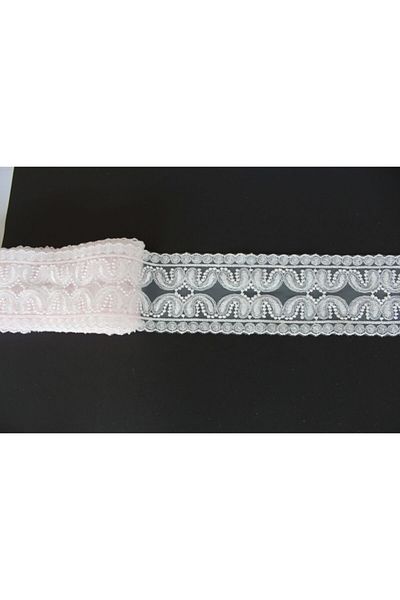 Brode Legendary Guipure Lace Dark Pink-8f0005