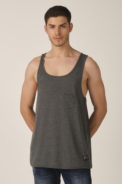 ALEXANDERGARDI Large Size Tank Top with Pocket Detail (e21-71700)
