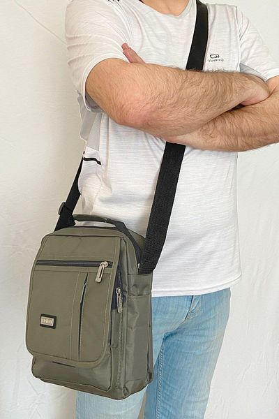 Lederax Seventeen Large Crossbody Messenger Bag 2245