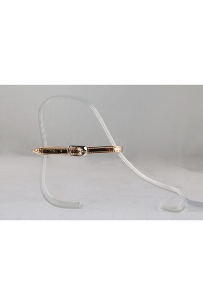 TURGAÇ Rose Mirror Shoe Belt