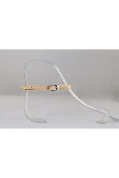 TURGAÇ Krem Cilt Ayakkabı Kemeri