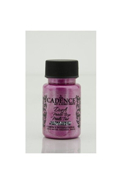 Cadence 164 Pembe Günbatımı Dora Metalik Boya 50ml(cc)
