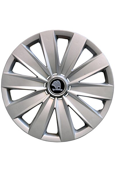TANACTİCARET Kırılmaz Skoda Fabia 14'' Inç Uyumlu Jant Kapağı 4 Adet 1 Takım ...