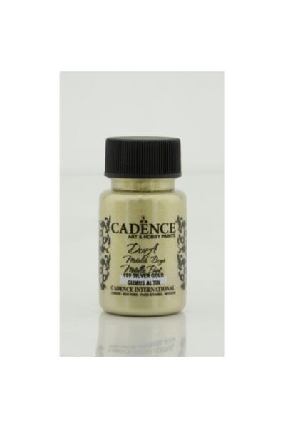 Cadence 159 Gümüş Altın Dora Metalik Boya 50ml(cc)