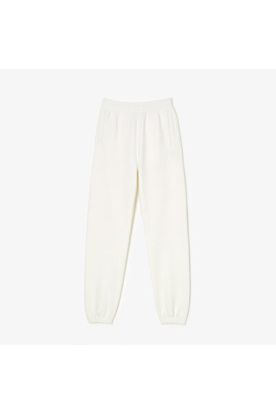 Lacoste Kadın Jogger Beyaz Eşofman Altı