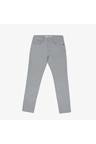 Lacoste Erkek Slim Fit Gri Pantolon