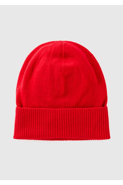 United Colors of Benetton Women's Red 100% Merino Beret