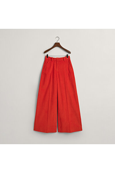 Gant Kadın Turuncu Loose Fit Pantolon