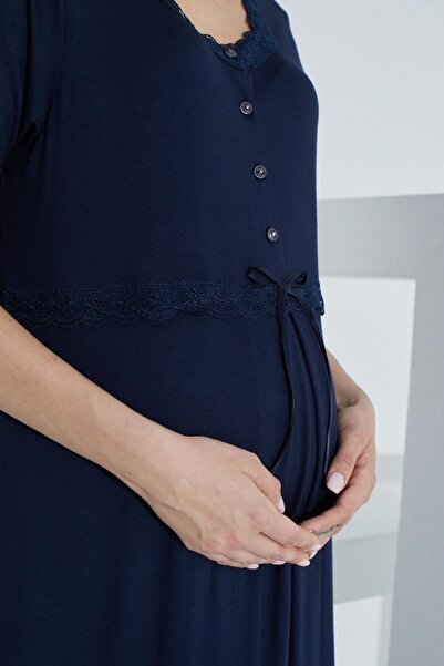 Etoile Бамбукова мереживна нічна сорочка для вагітних 30251-30255