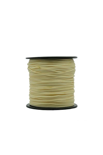 MG ROPES Parachute Rope 1 Mm Cream Color 1 Spool 100 Meters