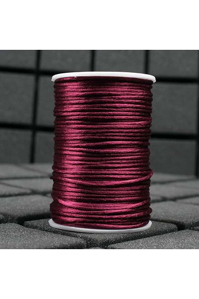 Mg Aksesuar Floş Ip 2 Mm Claret Red Color 1 Spool