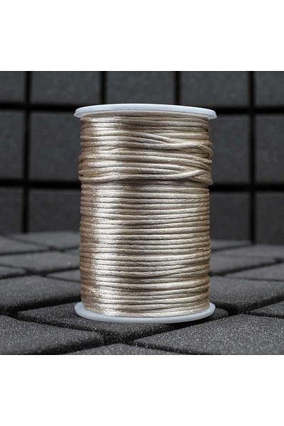 Mg Aksesuar Floş Ip 2 Mm Beige Color 1 Spool