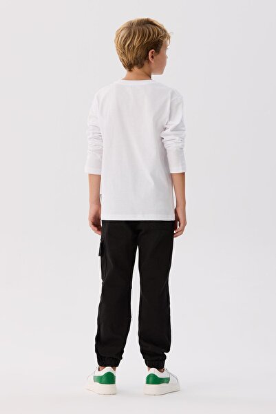 Bikkembergs Bg Store Boy's White T-Shirt