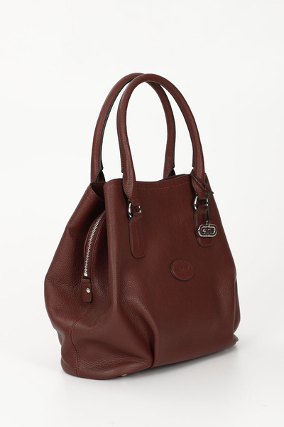 GÖNDERİ(R) Kadın Bordo Floter Hakiki Deri El Ve Omuz Çantası