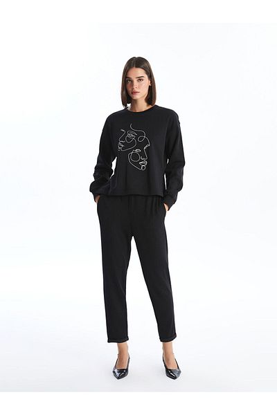 LC Waikiki Pantaloni de damă LCW cu talie elastică