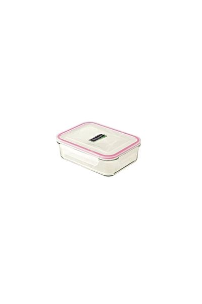 BİEV 1000 ml Glasslock Rectangular Glass Storage Container