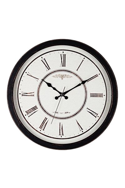 Genel Markalar 706-3 Modern Kadranlı Roma Rakamlı 42 CM Sessiz Akar Duvar Saati