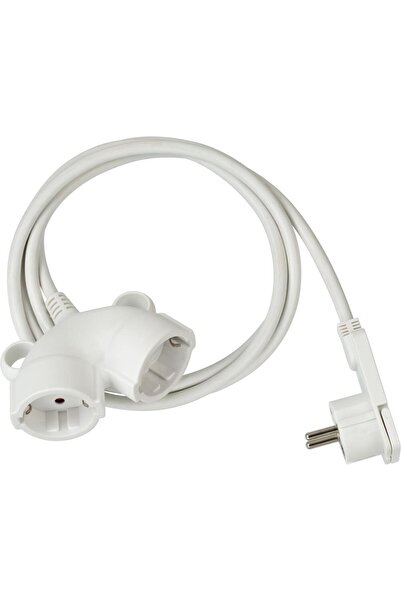 Brennenstuhl Comfort Plus 2 Soketli 5 Metre Seyyar Uzatma Kablosu Beyaz