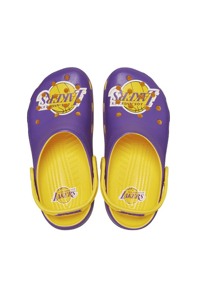 Crocs Κίτρινες παντόφλες Nba Los Angeles Lakers Classic Clog Unisex