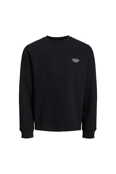 Jack & Jones Jack&Jones Bronx Arch Small Men's Black Round Neck Sweatshirt