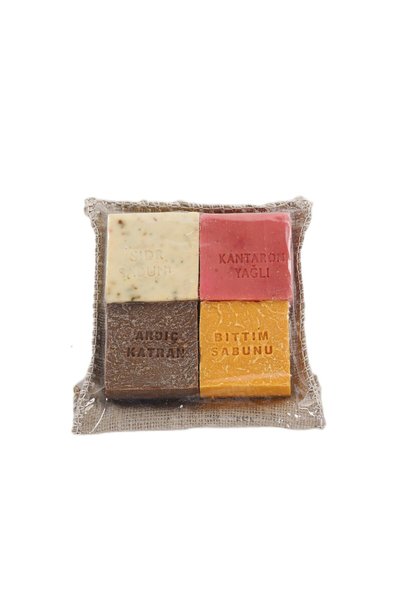 Şık Kalıp Stylish Mold Special Gift Set Sidr Juniper Tar St. John's Wort Oil and Bıttım Soap