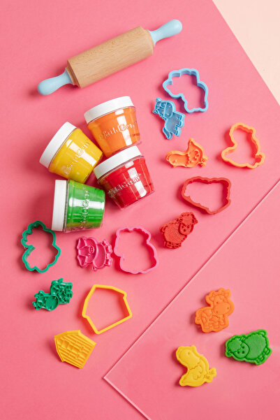 ChildGen Natural Play Dough Premium Box Set - Çiftlik