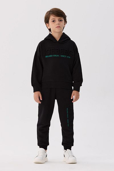 Iceberg Bg Store Черен суичър за момче