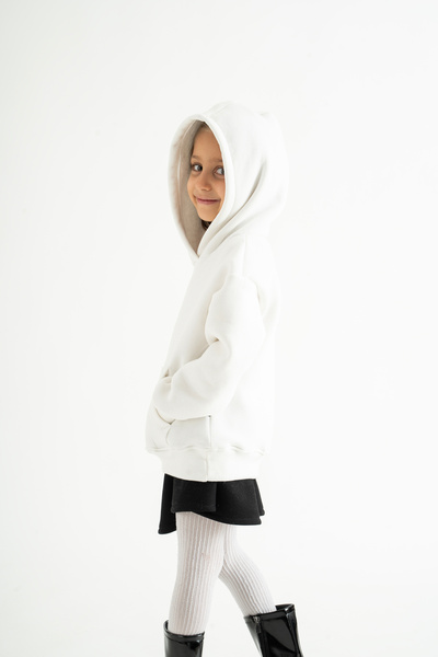 c.c.l. coccolin kids baby clup Παιδικό φούτερ Unisex με κουκούλα Basic βαμβακερό εσωτερικό