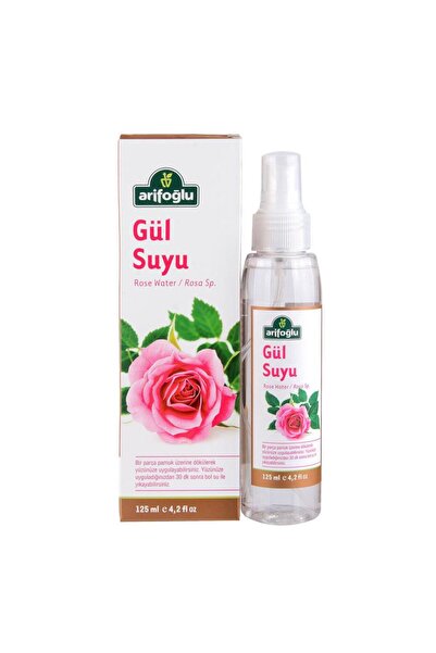 Arifoğlu Gül Suyu 125ml Saf Gül Suyu Cilt Bakımı İçin