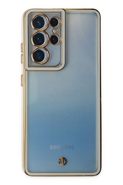 NewFace Samsung Galaxy S21 Ultra Case Liva Lens Silicone - White Alsat