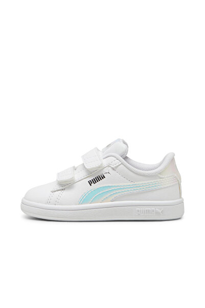 Puma Smash 3.0 Holo 2.0 Baby White Sneaker