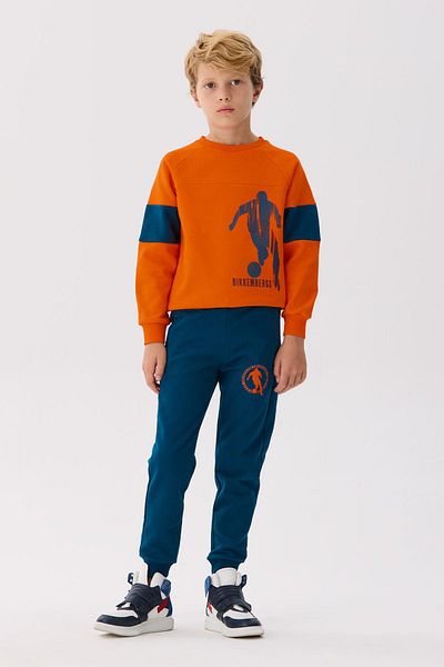 Bikkembergs Bg Store Boy's Petrol Sweatpants