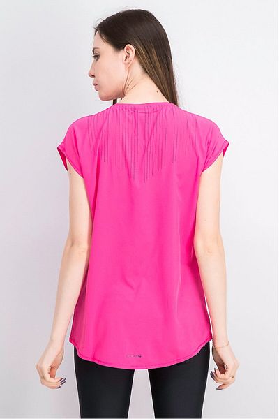 Tchibo Women Sportswear Fit Short Sleeve Outdoor Top, Pink
