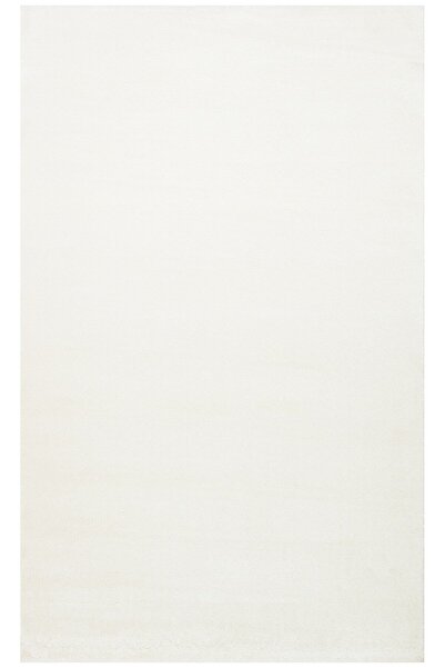 Eko Halı LOTTO LT PLAIN WHITE Hav Toz Vermez Modern Sade Desenli Makine Halısı