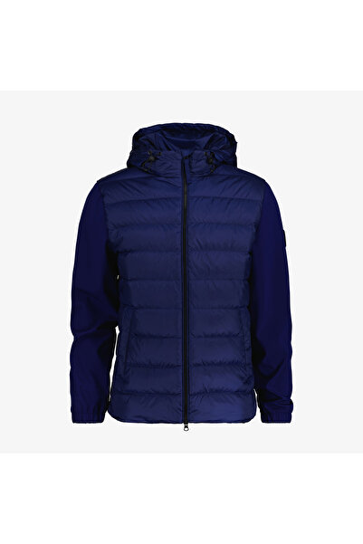 Gant Erkek Lacivert Kapüşonlu Kapitone Mont