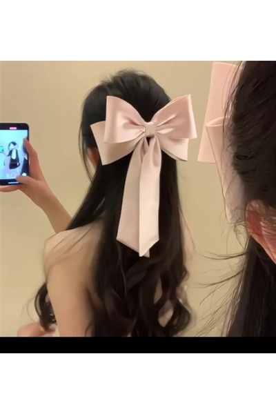 LO ADORO 1 bucată de țesătură din satin - cataramă automată cu fundă dublă