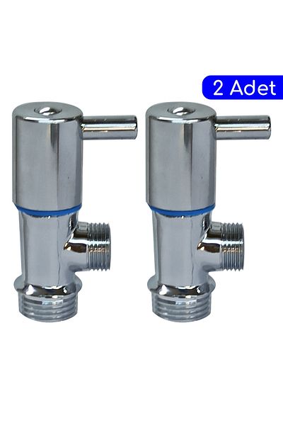 GCL 2 Pieces Decorative Tap - Bite and Toilet, Rod Handle Open-Close System, Easy Installation