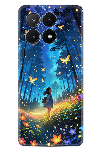 Kılıfland Xiaomi Poco X6 Pro Kılıf Boutique Baskılı Resimli Anime Butterfly P...