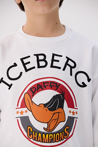 Iceberg BG Store Біла толстовка для хлопчиків